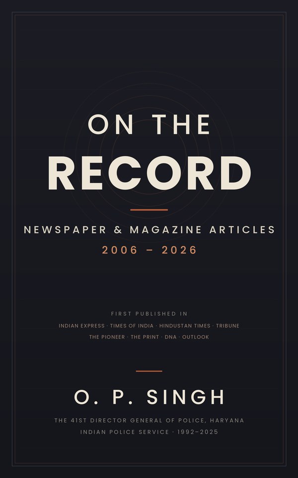 On the Record — Selected Newspaper Writings, cover